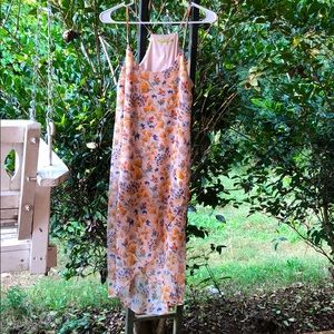 High/low asymmetrical slip Gianni Binni dress!